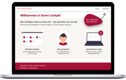 Mockup des Cockpit bei von Rundstedt